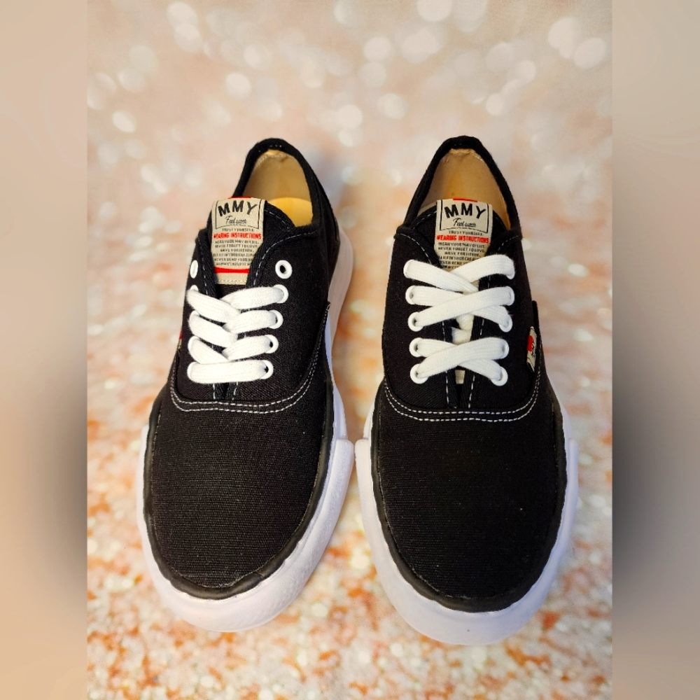 Maison Mihara Black Baker OG Sole Sneakers